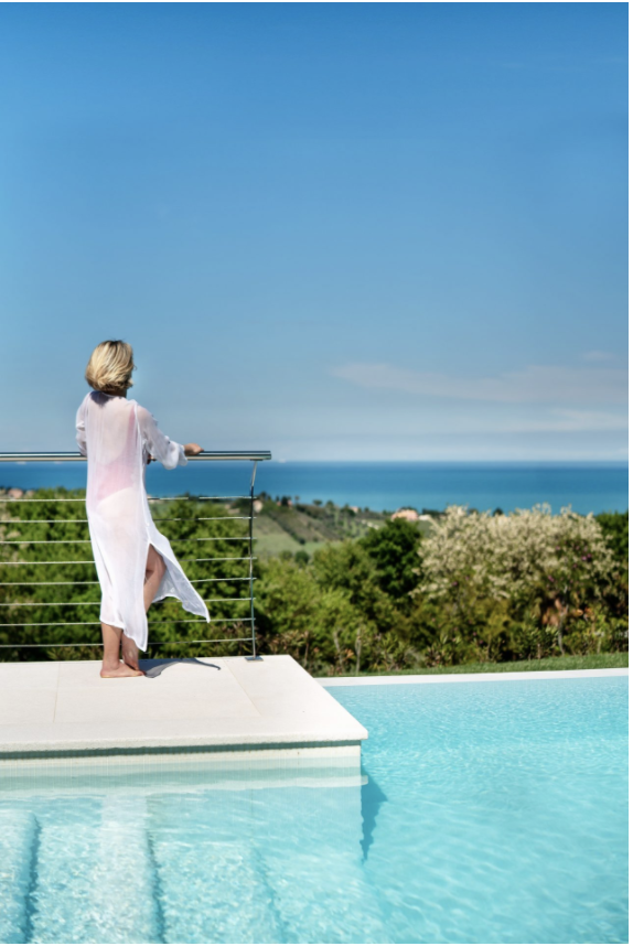 pool & view